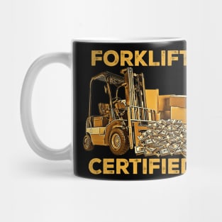 Forklift Certified Equipment Mug
